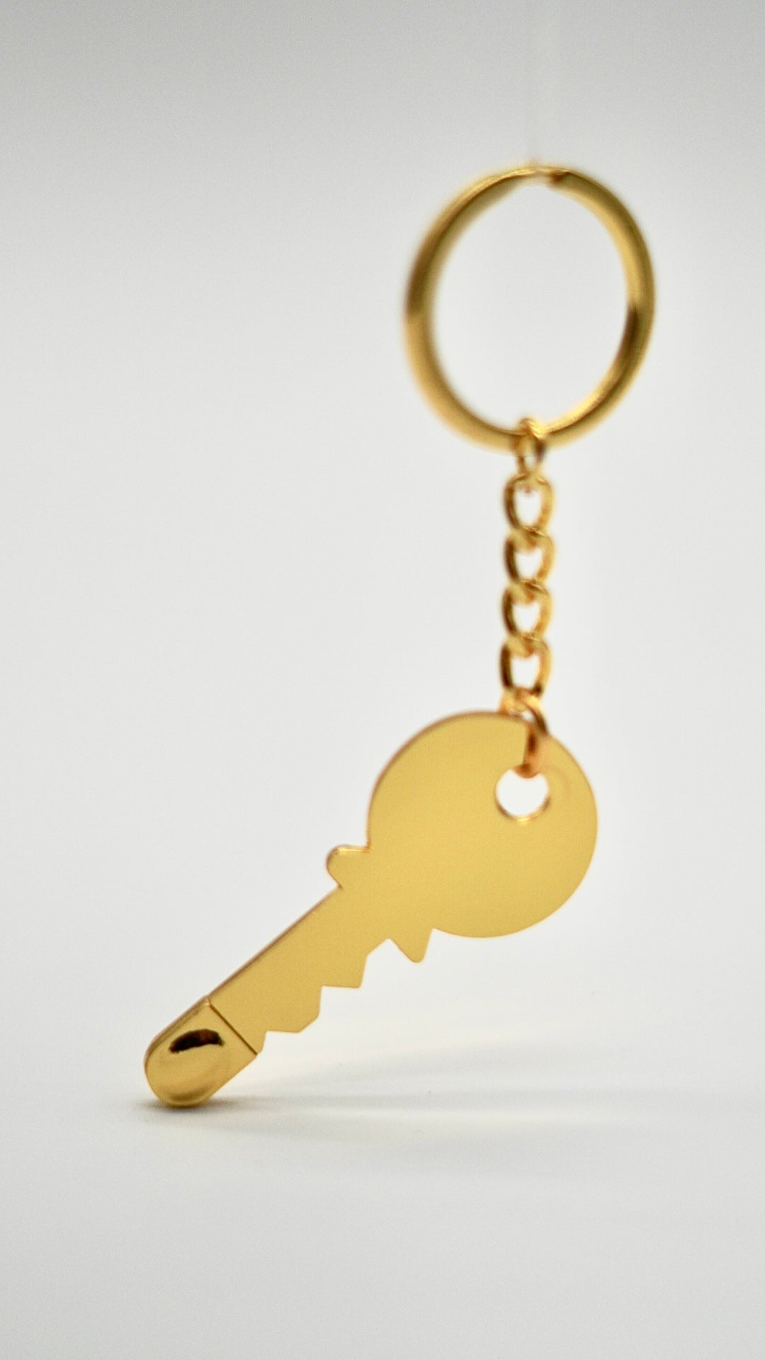 Bump Daddy's Gold Keychain