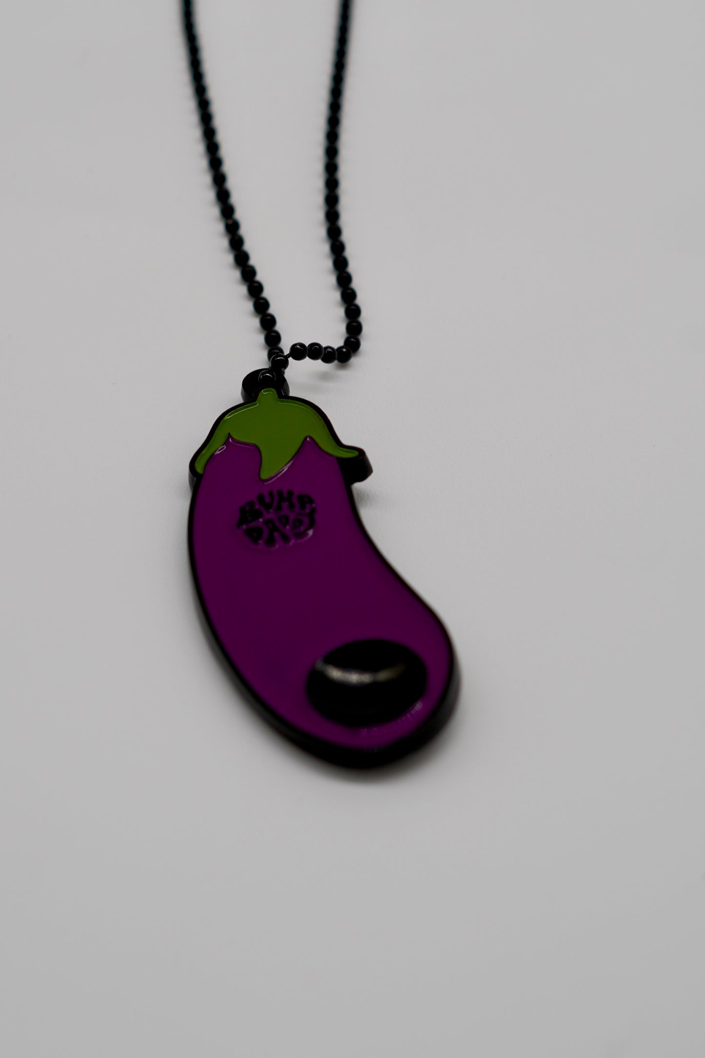 Eggplant Necklace